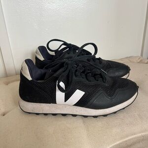 Veja Black and White Sneakers